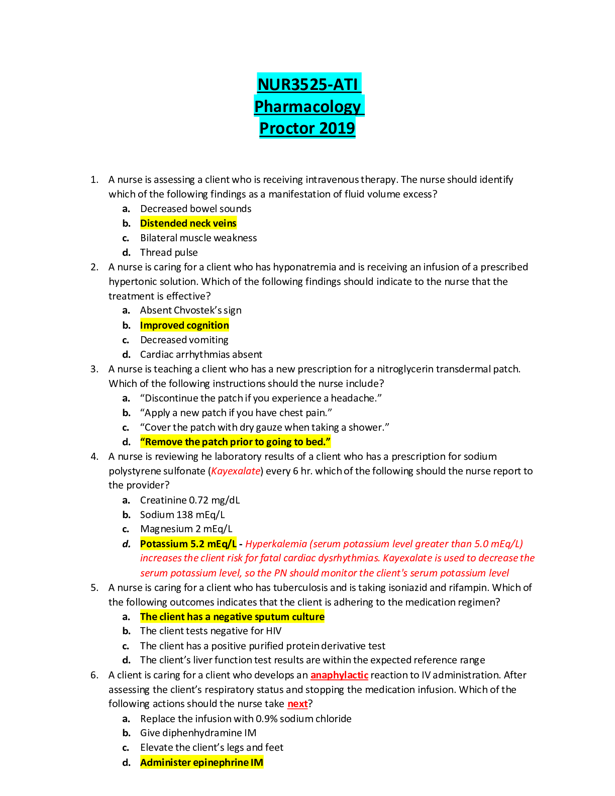 Preview of NUR3525-ATI Pharmacology Proctor 2019.pdf